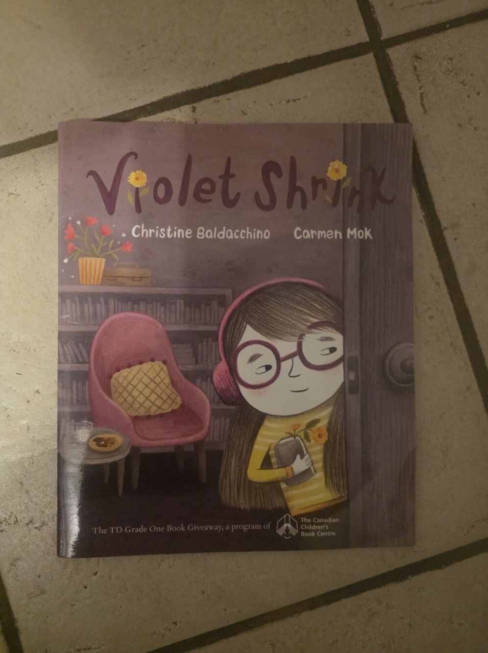 Violet Shrink by Christine Baldacchino